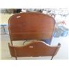 Image 2 : Wooden Bed 56" W