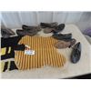 Image 2 : Vintage Sports - Hockey Socks, Back Catchers, Chest Protector, Old Cleat Shoes