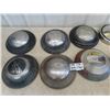 Image 2 : 6 Ford V8 Hubcaps, & 4 Ford Motor Co Hubcaps