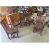 Image 1 : (EK) 6 Matching Captain DR Chairs on Castors