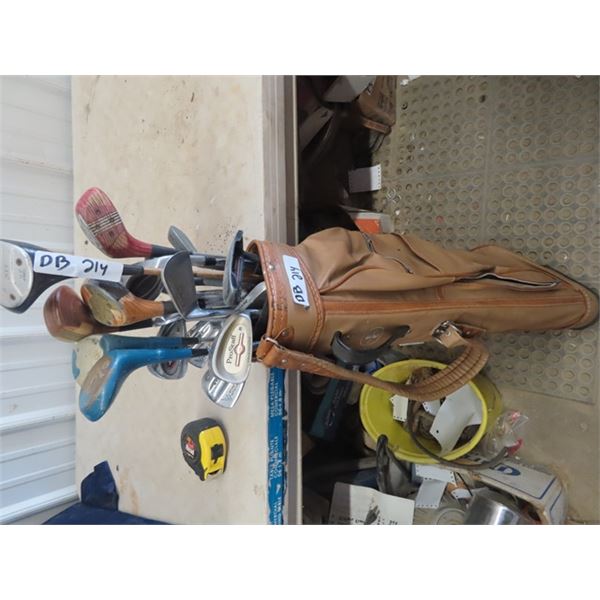 Right Handed Golf Clubs & Bag