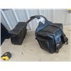 Image 1 : Leather Motorcycle Saddle Bags