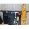 Image 2 : (MN) 5 Signs, 2 Cardboard Martini & Bacardi & 3 Metal Signs- Sol, Shady Lady & Texas Holdem