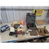 Image 1 : (MN) Cordless Polisher, Cordless Ryobi Drill 14.4 Volt, Screw Extractors, Dremel Accessories