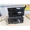 Image 1 : Stereo Equip- Yamaha Stereo Cassette Deck KX230 Yamaha Stereo Receiver RX 396, JVC Compact Disc Chan