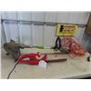 Image 1 : (MN) Earthwise Elec Trimmer, & Elec Hedger & 2 Ext Cords