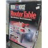Image 3 : (CV) Porter Cable Speedmatic Router & New Router Table