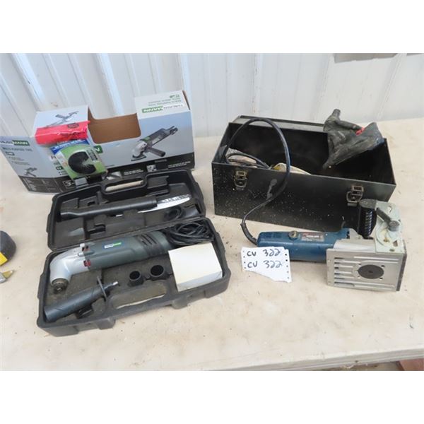 Haussmann Tools (CV) Haussmann Multi Purpose Power Tool, & Ryobi Biscuit Joiner