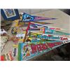 Image 2 : (CV) Furby In Pkg, Wind Up Butterfly, Pennants Red Rose Tea Cards, & 3 Beatles