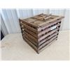 Image 2 : Vintage Wooden Egg Crate w Original Dividers Brought In From An Old Hen