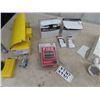 Image 2 : Security Lights, Box of Ivory Light Switches , New Car Bra, 2 Boxes of plugs