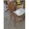 Image 2 : (TS) 2 Wooden High Chairs