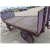 Image 3 : Railway Luggage Cart- Deck 9.5' - Solid