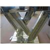Image 3 : Fancy Mirrored Stand - Good top & Sides Couple of Cracks on Base 32" x 47" x 14"