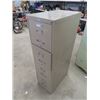 Image 2 : (TS) 4 Drawer Metal Filing Cabinet 52" x 15" x 24"