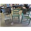 Image 1 : (TS) 3 Painted Chairs
