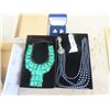 Image 1 : 2 Beautiful Heidi Daus Necklaces & Set of Pierced Earrings