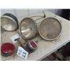 Image 2 : (TS) 3 Sets Vintage Headlights 1) Ford 1) Monogram & 1) Tractor
