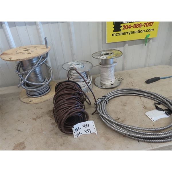 Electrical Wire Partial Rolls, 14/2,12/2 Plus