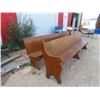 Image 2 : (TS) 2 Church Pews 10' Wide