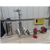 Image 1 : Coleman 200 Lantern, Golf Cart, Gas Weedeater, & Fire Extinguisher