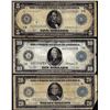 Image 1 : Lot of 1914 $5/$10/$20 Federal Reserve Notes