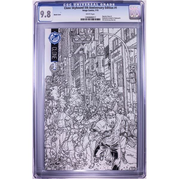 Image Comics Clone Skybound 5th Anniversary Edition #1 7/15 CGC 9.8