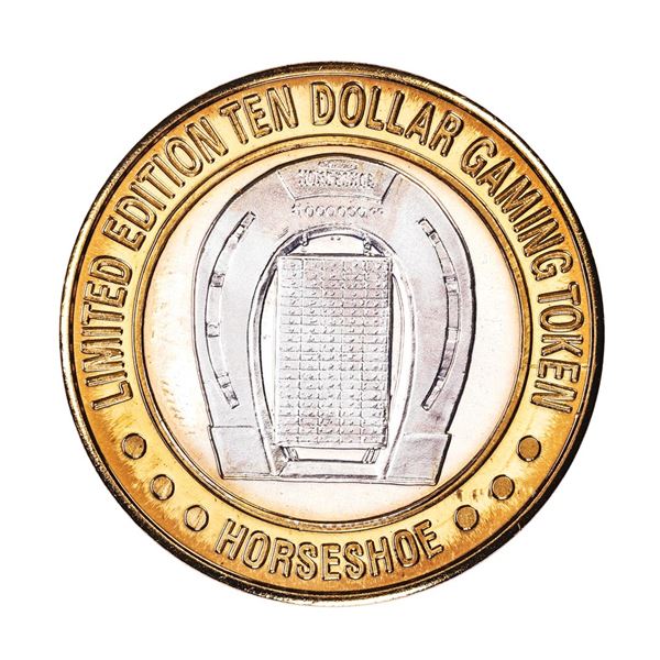 .999 Silver Binion's Horseshoe Las Vegas, NV $10 Casino Limited Edition Gaming Token