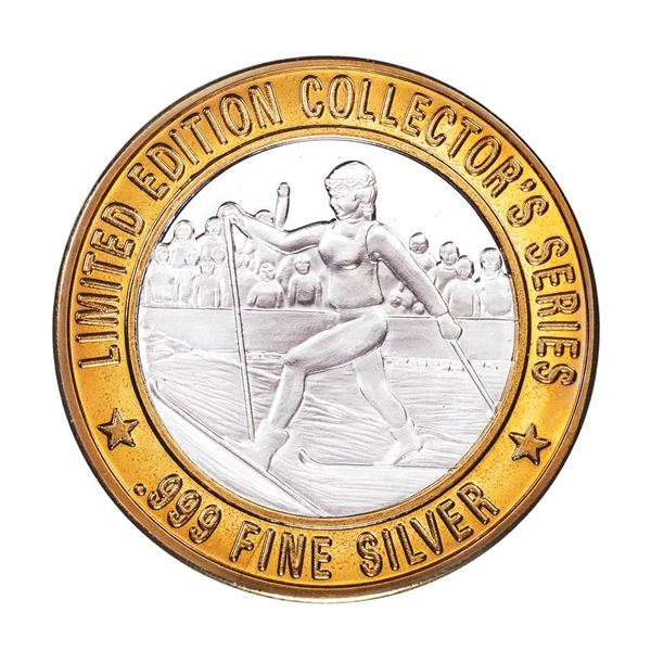 .999 Silver Lac Courte Oreilles Casino $10 Casino Limited Edition Gaming Token