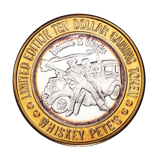 .999 Silver Whiskey Pete's Casino Jean, Nevada $10 Limited Edition Gaming Token