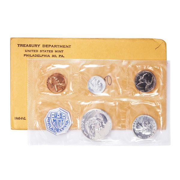 1960 (5) Coin Proof Set in Envelope