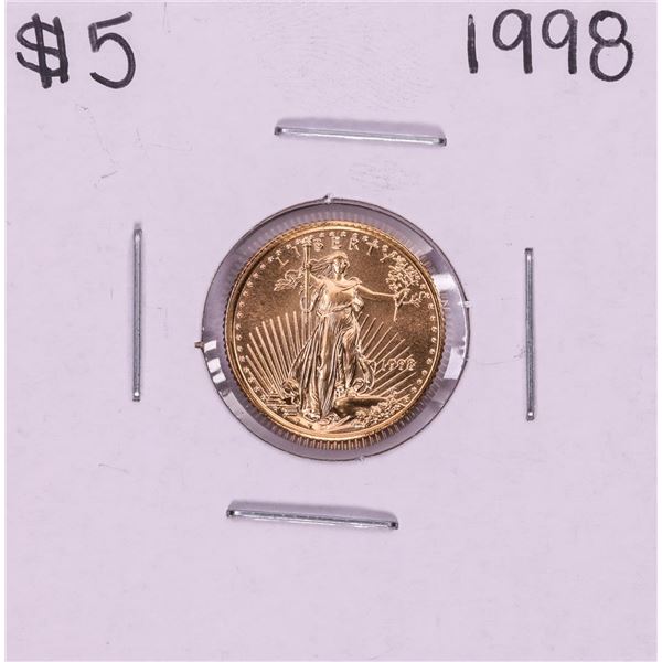 1998 $5 American Gold Eagle Coin