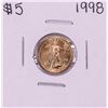 Image 1 : 1998 $5 American Gold Eagle Coin