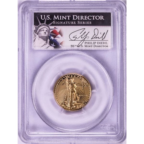1989-P $10 Proof American Gold Eagle PCGS PR69DCAM Mint Director Signature