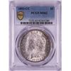 Image 1 : 1893-CC $1 Morgan Silver Dollar Coin PCGS MS62