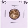 Image 1 : 2016 $5 American Gold Eagle Coin
