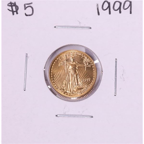 1999 $5 American Gold Eagle Coin