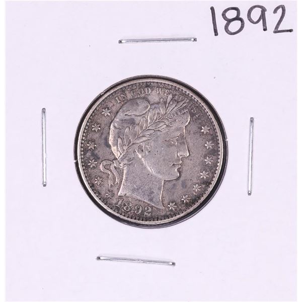 1892 Barber Quarter Coin