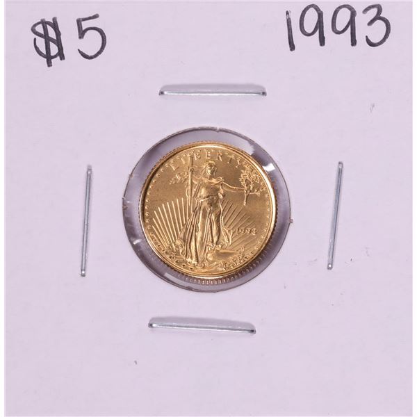 1993 $5 American Gold Eagle Coin