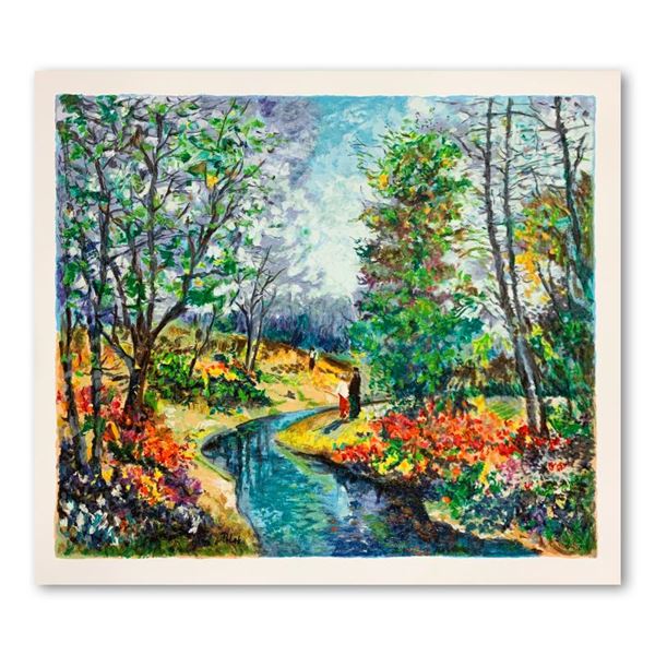 Polak (1922-2008) "Autumn Stream" Limited Edition Serigraph On Paper
