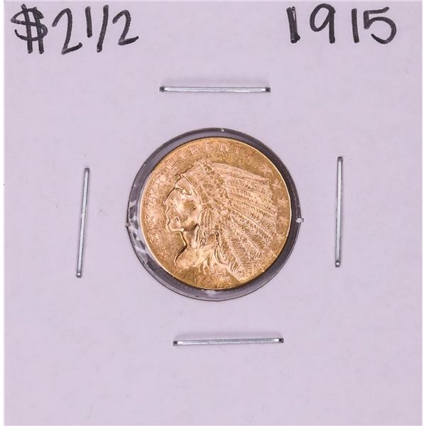 1915 $2 1/2 Indian Head Quarter Eagle Gold Coin