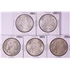 Image 1 : Lot of 1882-1886 $1 Morgan Silver Dollar Coins