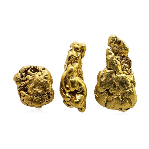 Lot of Gold Nuggets 2.91 grams Total Weight