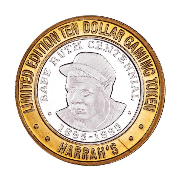 .999 Silver Harrah's Kansas City, MO $10 Casino Limited Edition Gaming Token