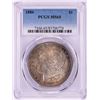 Image 1 : 1886 $1 Morgan Silver Dollar Coin PCGS MS65 Nice Toning