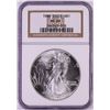 Image 1 : 1986 $1 American Silver Eagle Coin NGC MS69