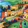 Image 2 : Shlomo Alter "The Village" Limited Edition Serigraph On Paper