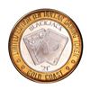 Image 1 : .999 Fine Silver Gold Coast Las Vegas, Nevada $10 Casino Limited Edition Gaming Token