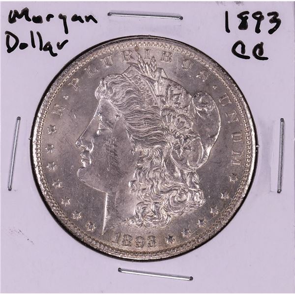 1893-CC $1 Morgan Silver Dollar Coin