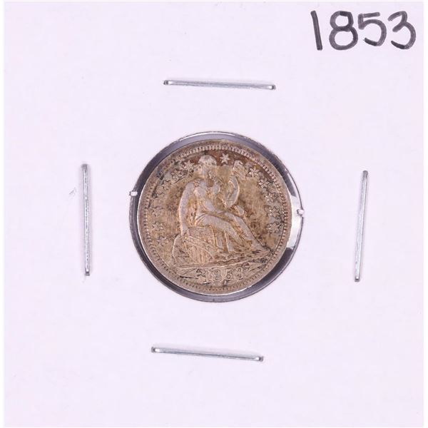 1853 Arrows Seated Liberty Dime Coin